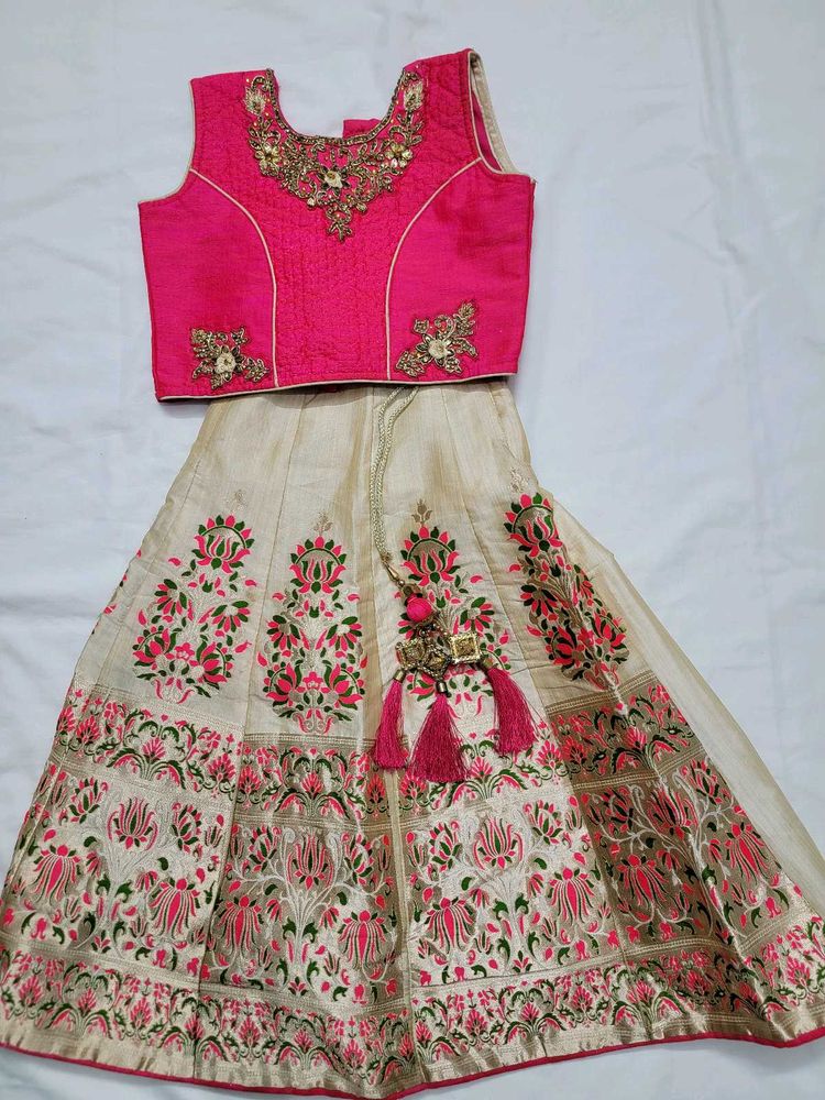 Pink Lehanga