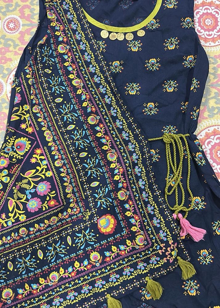 Floral Print Sleeveless Dress
