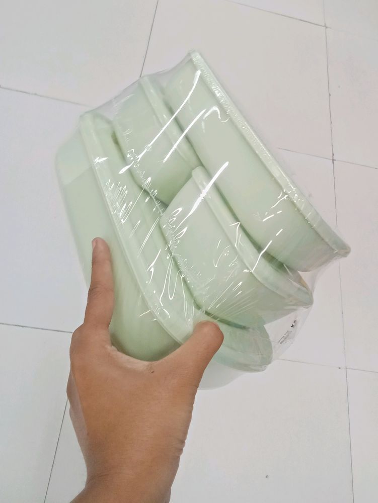 Asian 4pcs Storage Containers
