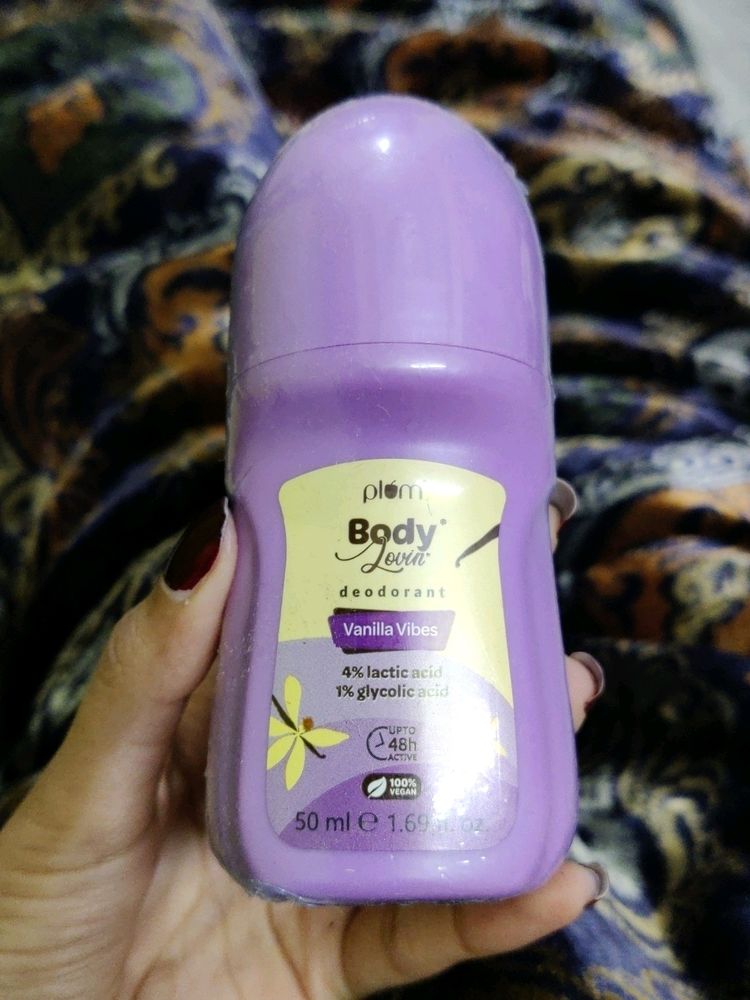 Plum Vanilla Underarm Roll On