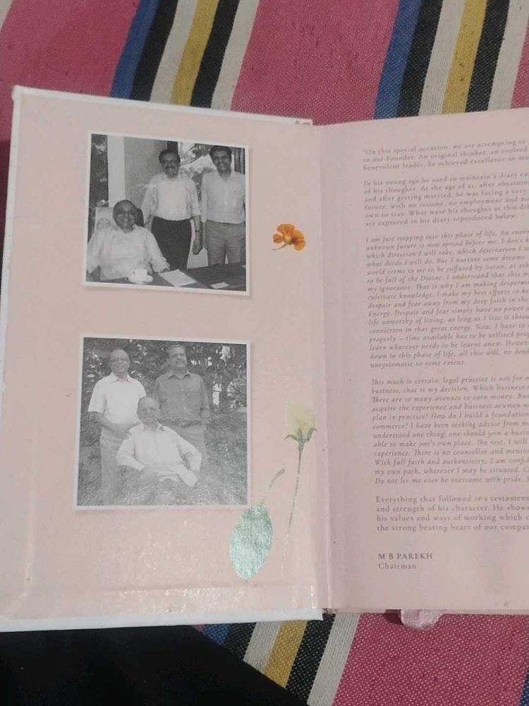 Vintage Book with Photos