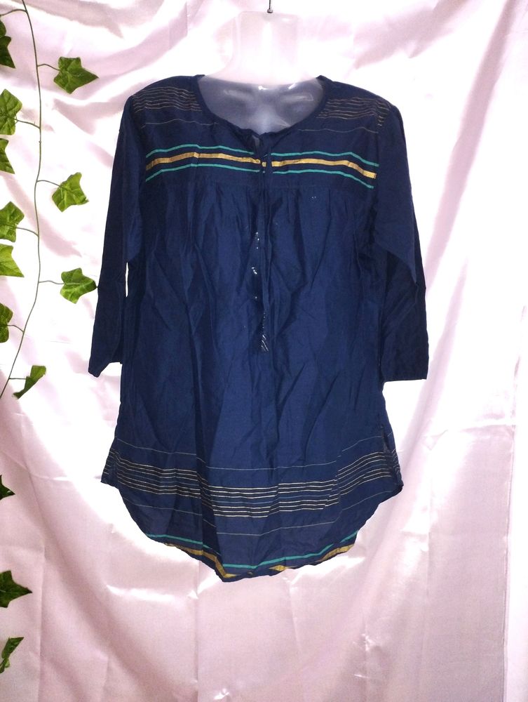 Dark Blue Kurti