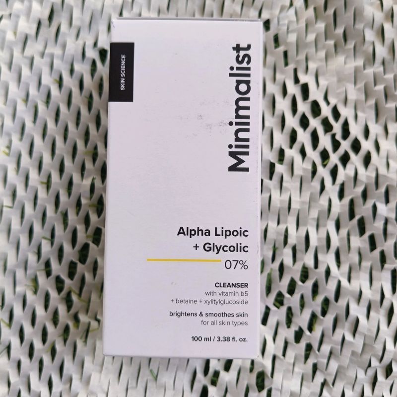 Minimalist Alpha Lipoic + Glycolic 07% Cleanser