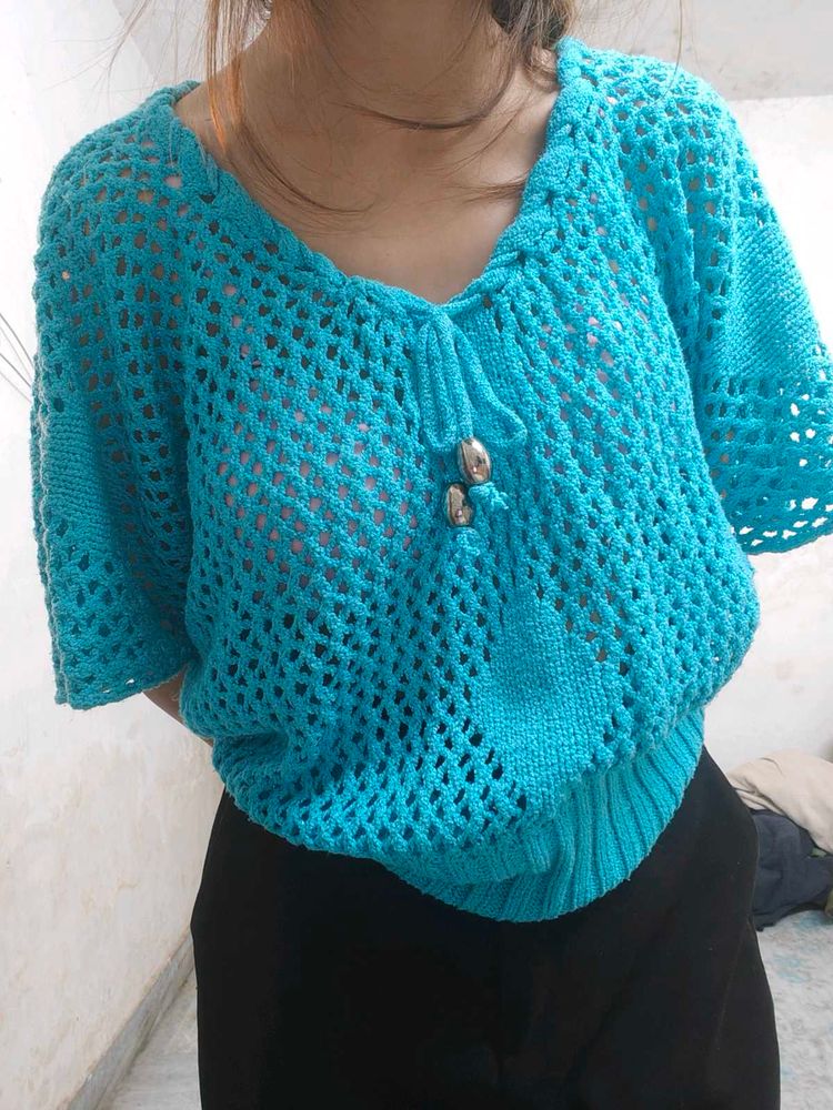 Crochet Top 🩵