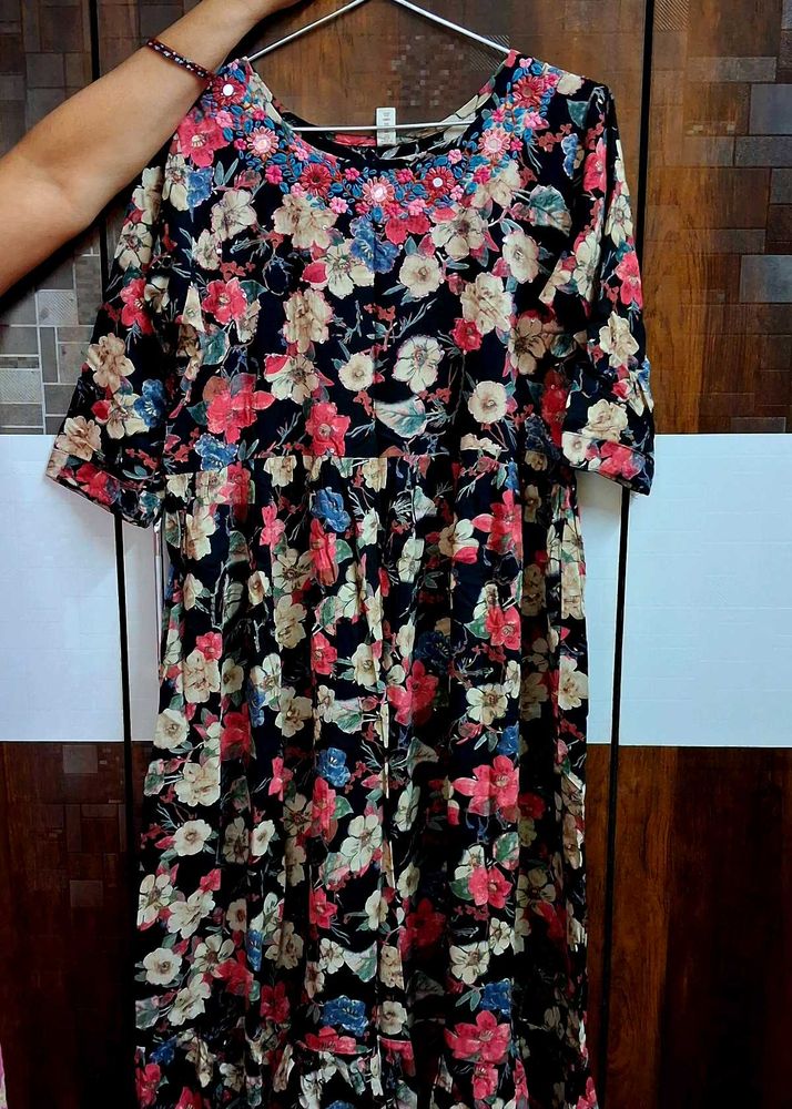 Casual Wear Anarkali Suit