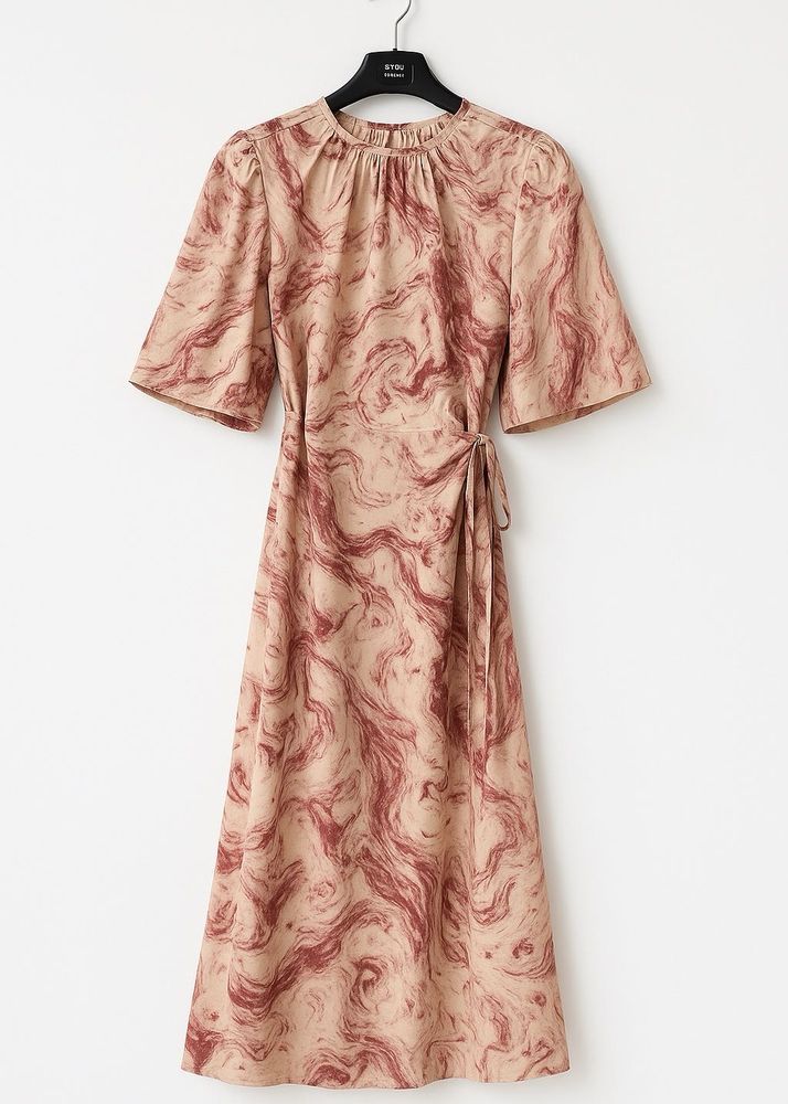 Ruched Midi Dress