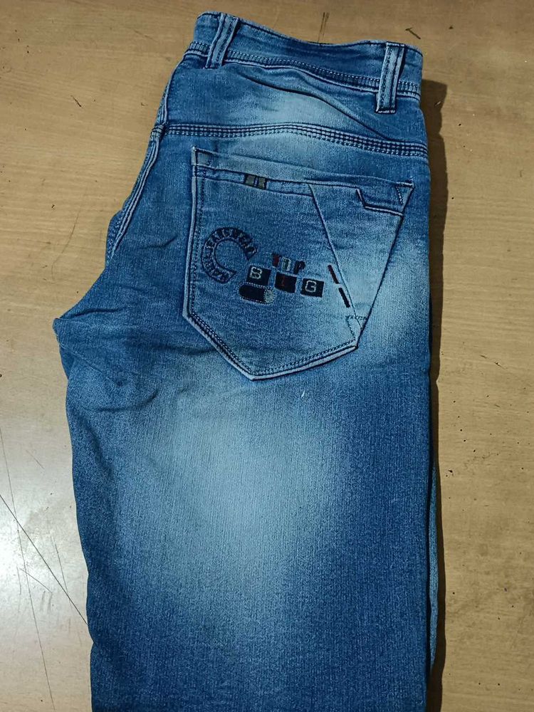 Stylish Blue Denim Jeans