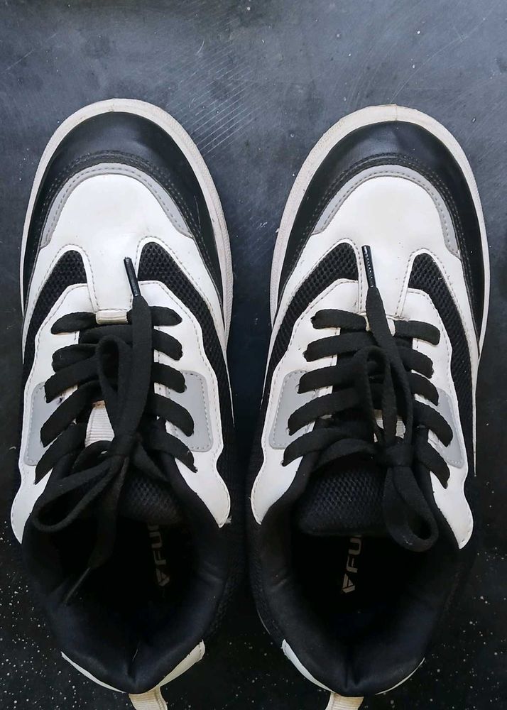 Black And White Sneakers