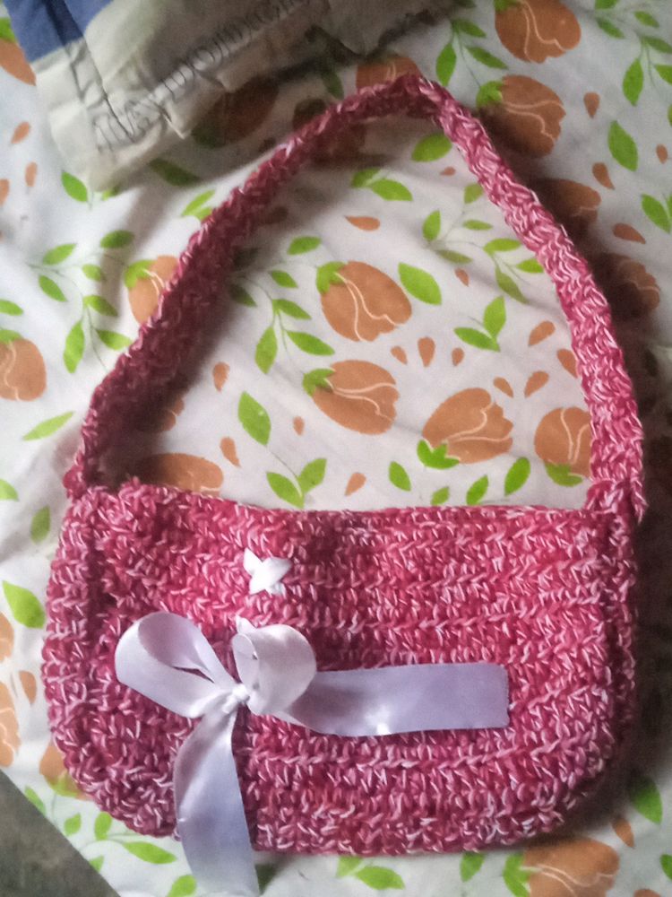 Crochet Baguette Bag