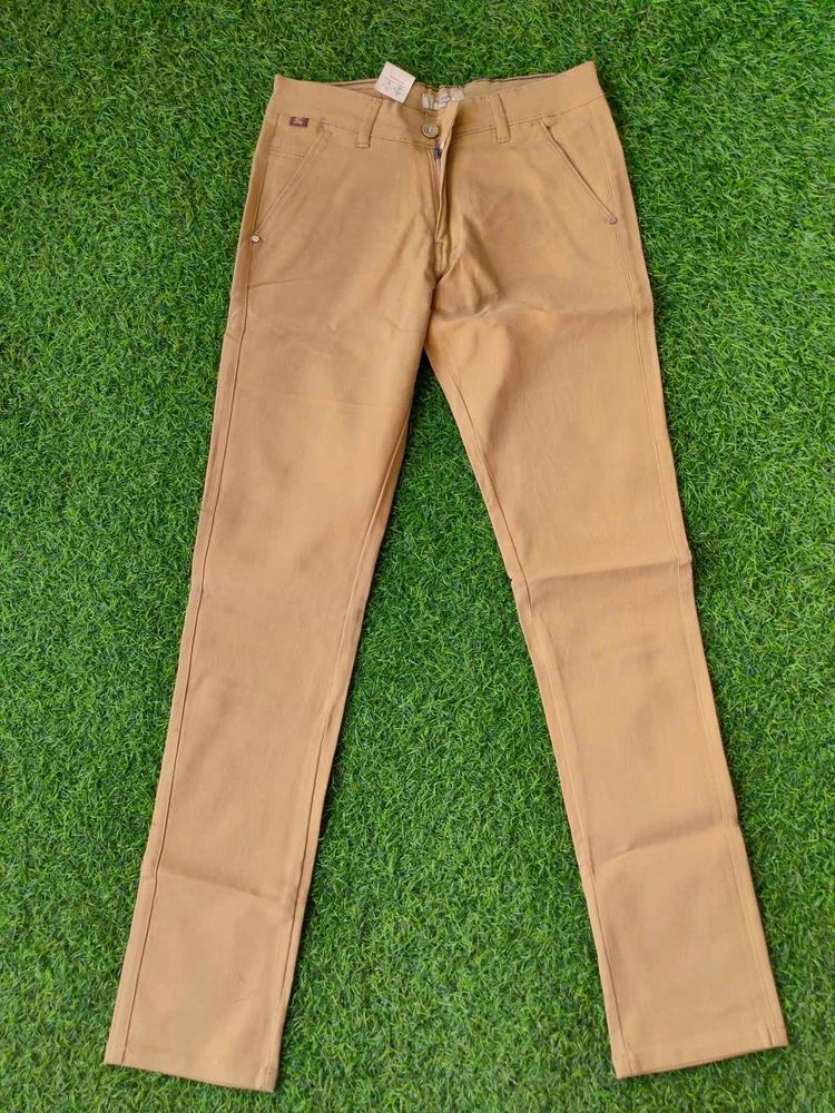 Khaki Casual Pants