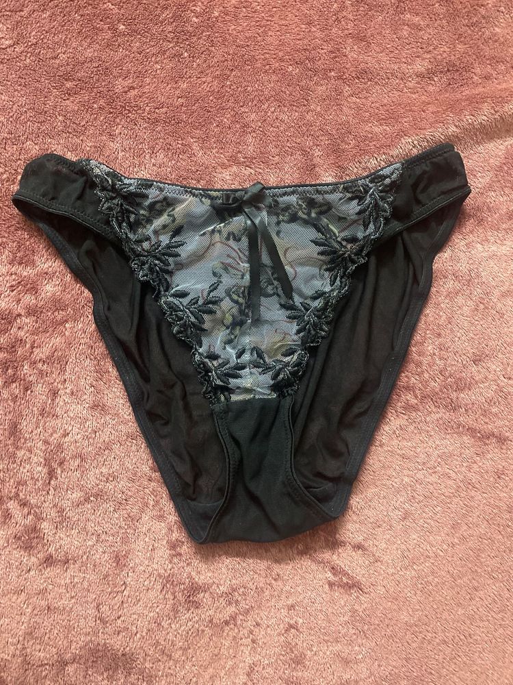 Black Floral Lingerie