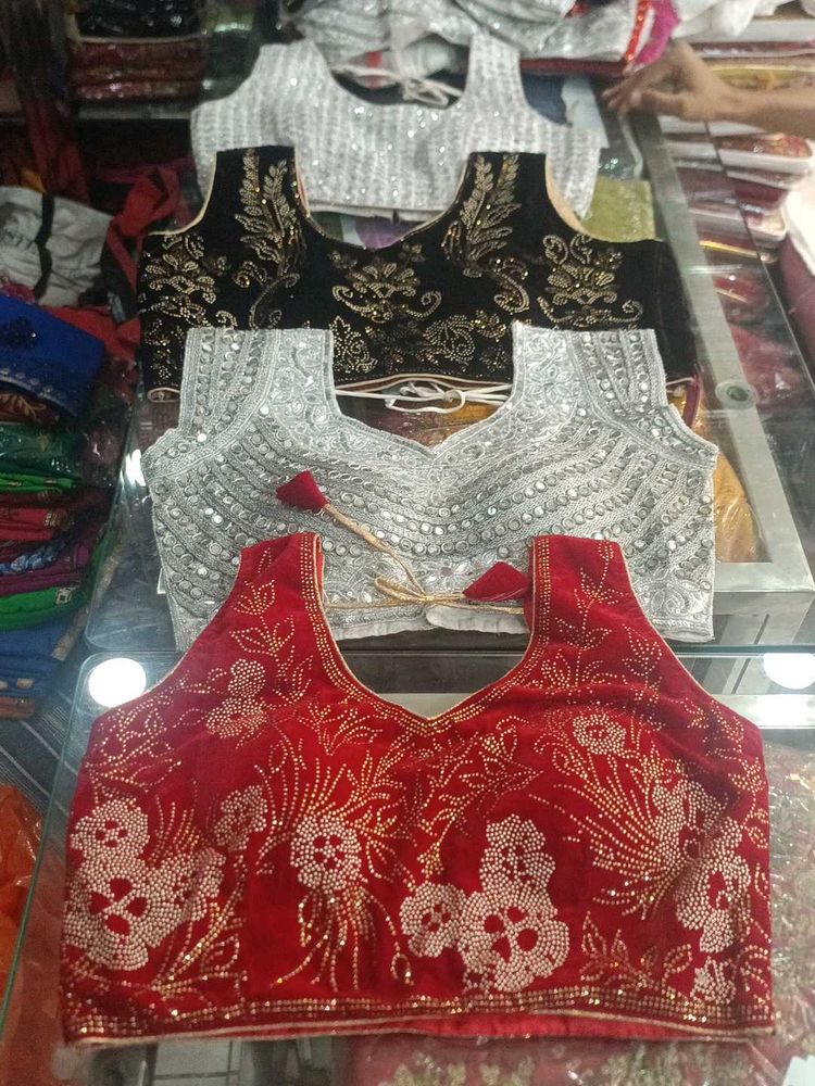 Embroidered Blouse Variety Pack 4pc Combo
