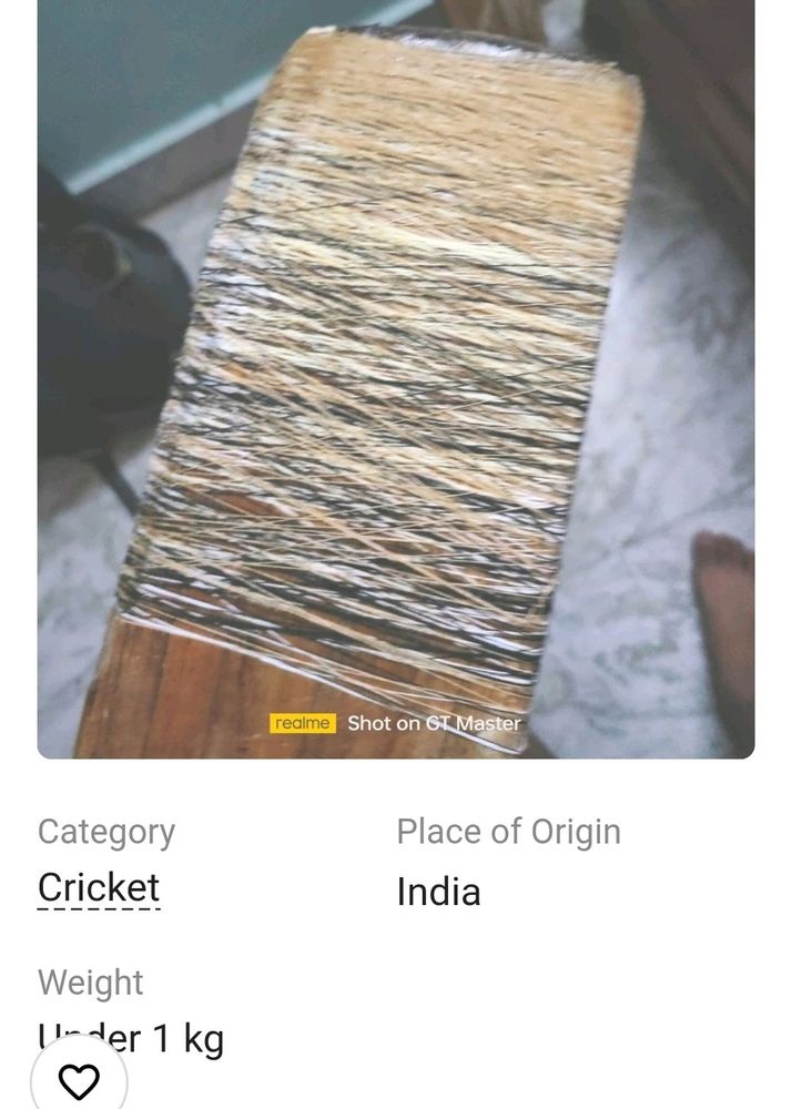 Willow Cricket Bat