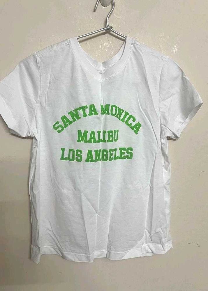 A New White Coloured T-shirt 💫