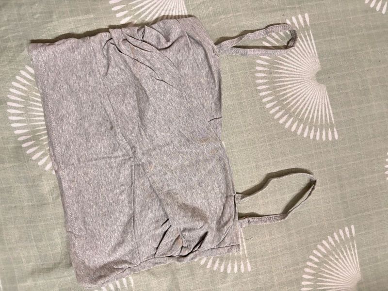 Grey Tube Top