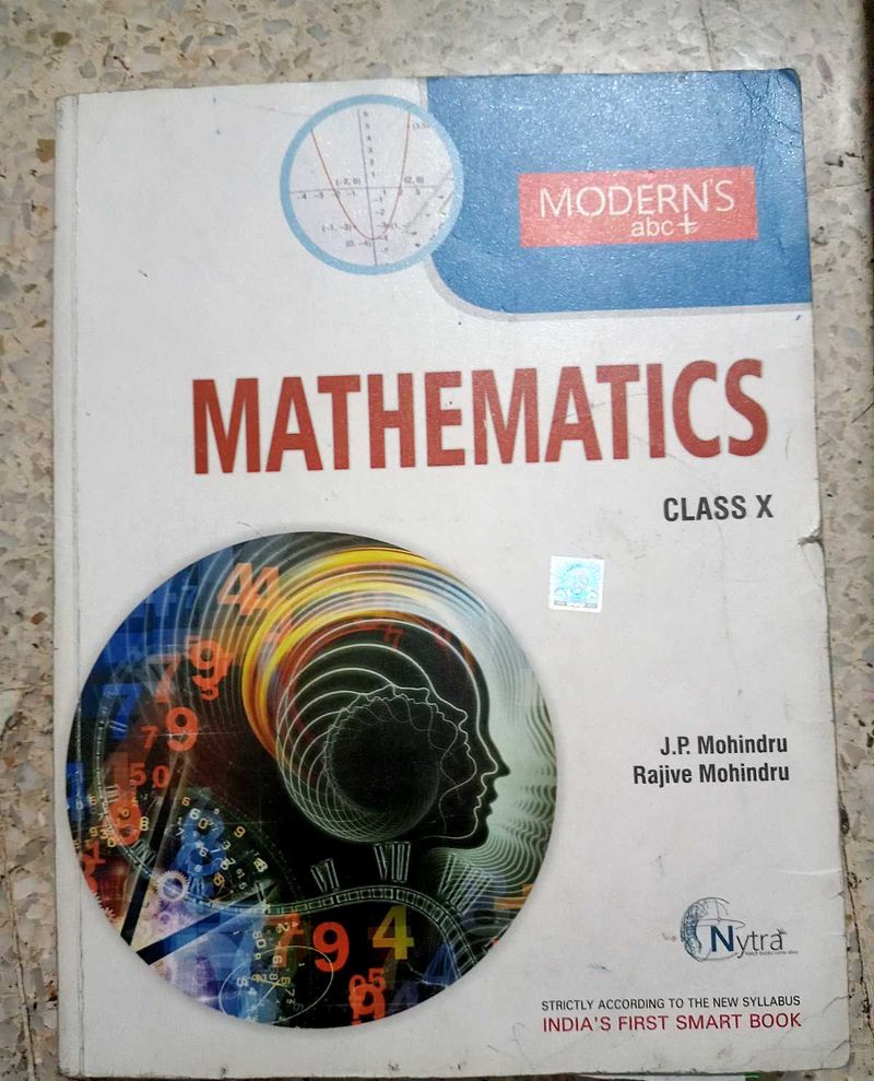 Modern&#39;s Abc+ Class 10th Maths Reference Book
