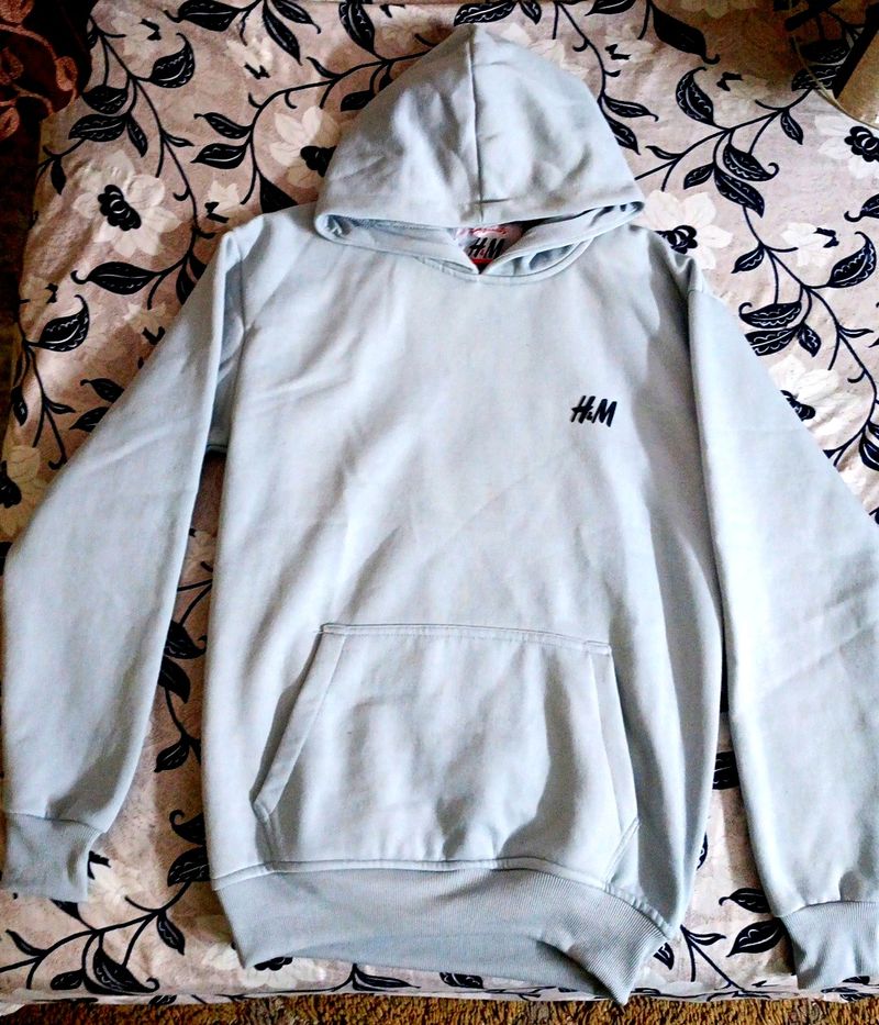 H&amp;M Hoodie ( Full Sleeves) (Grey)