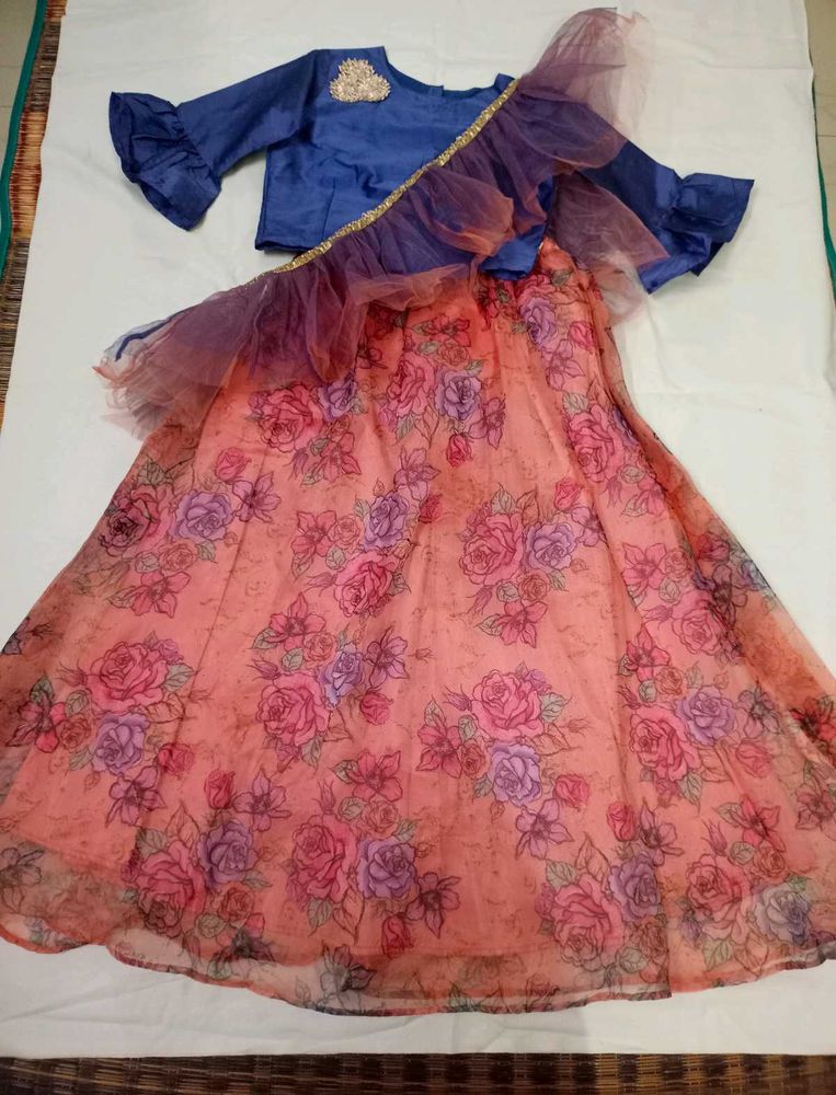 Floral Girls Lehenga Choli