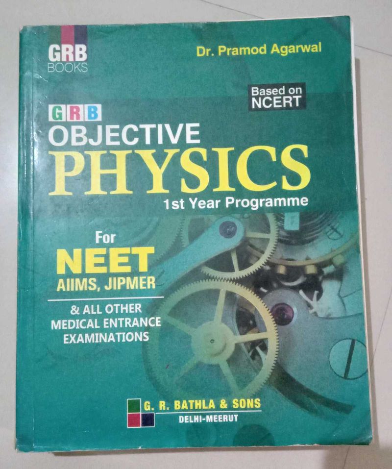GRB Objective Physics (Class 11 &amp; 12) for NEET