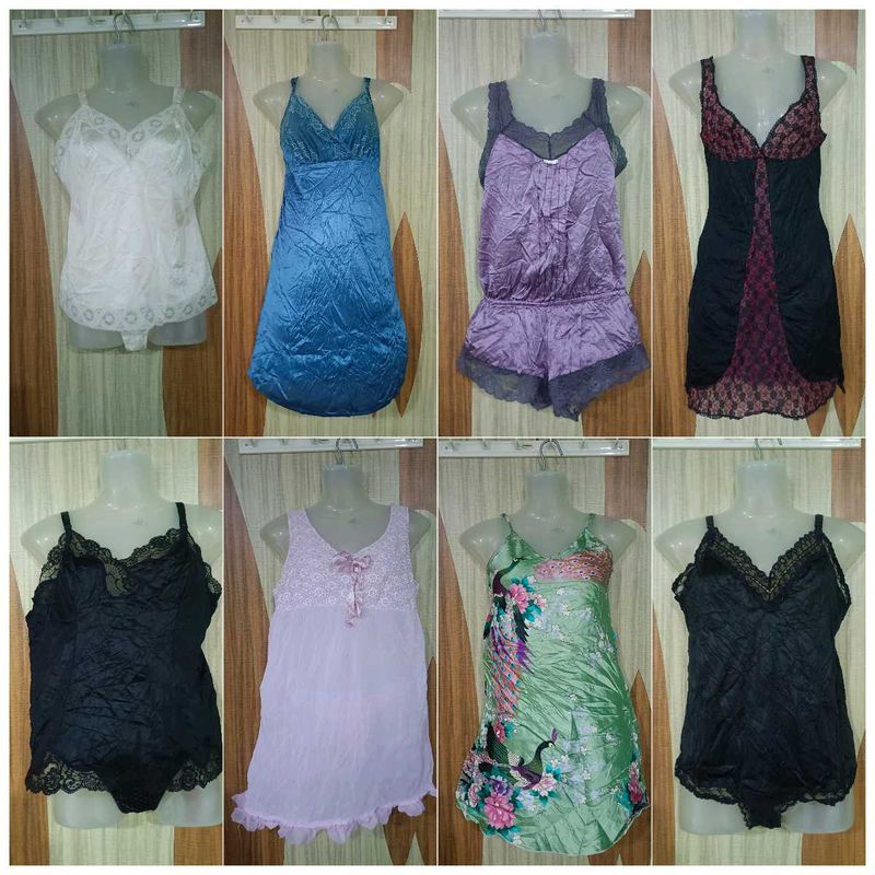 Lingerie Bundle - 8 Pieces Mix Size