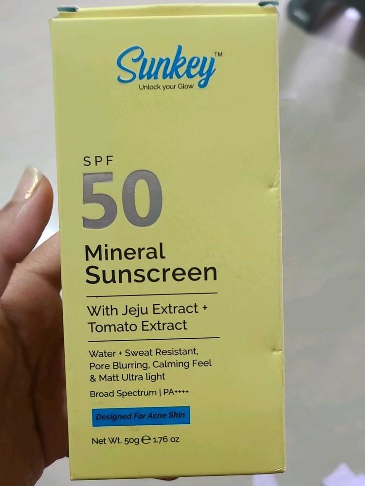 Sunkey SPF 50 Mineral Sunscreen