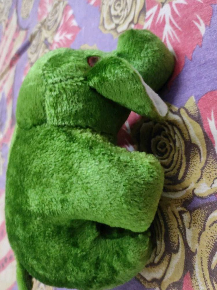 Green Elephant Plush