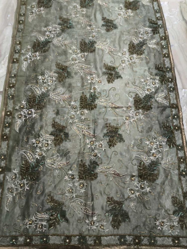 Beautiful Gota Patti and Aari Tari work