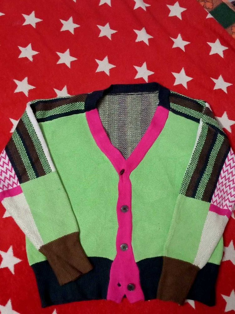 Unique Patchwork Cardigan