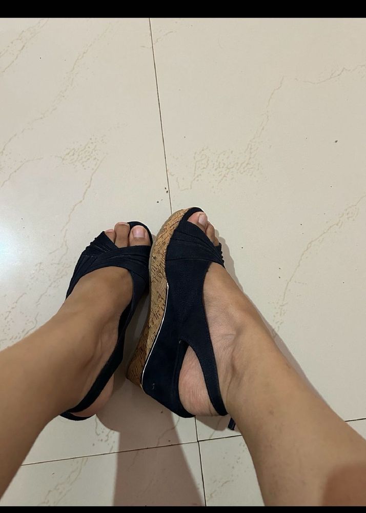 Luna blu  Chic Blue  Wedge Sanda