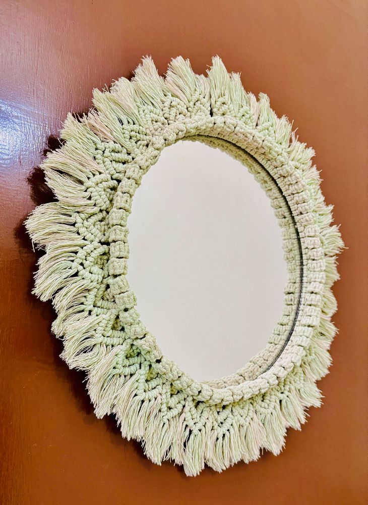 Macrame Mirror New