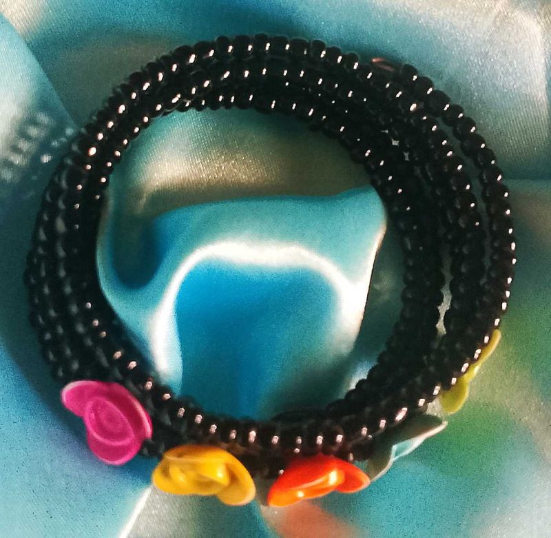 Multi Colour Spiral Bracelet