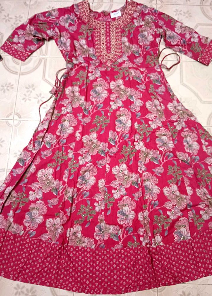 New Floral Print Maxi Dress