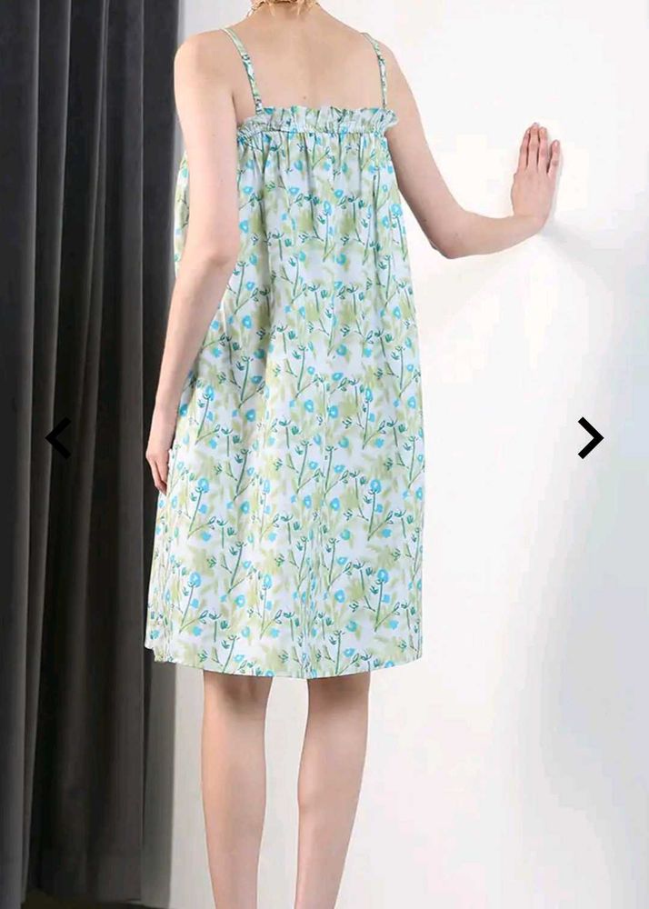 Floral Print Slip Dress