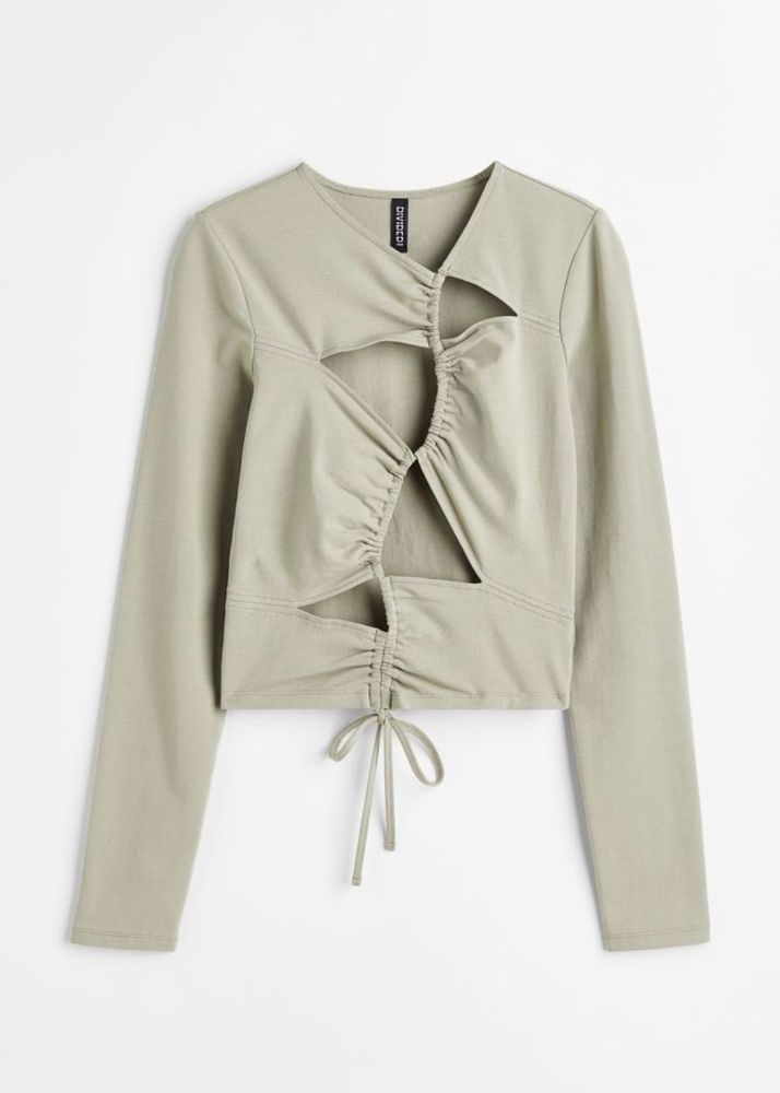 H&amp;M Cut Out Top