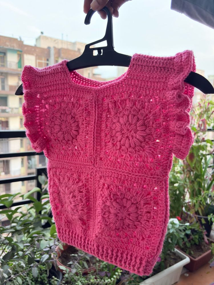 Adorable Handmade Knitted Top