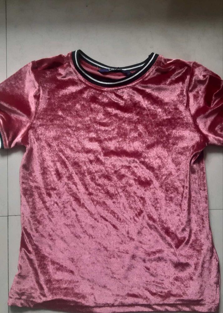 Velvet TShirt Women