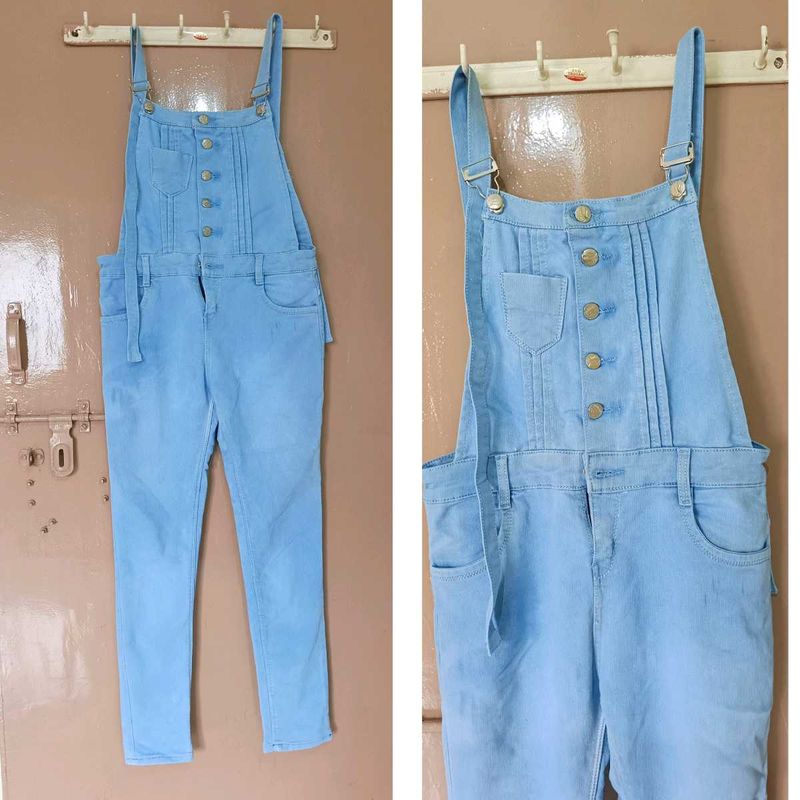Women&#39;s New Blue Dungaree