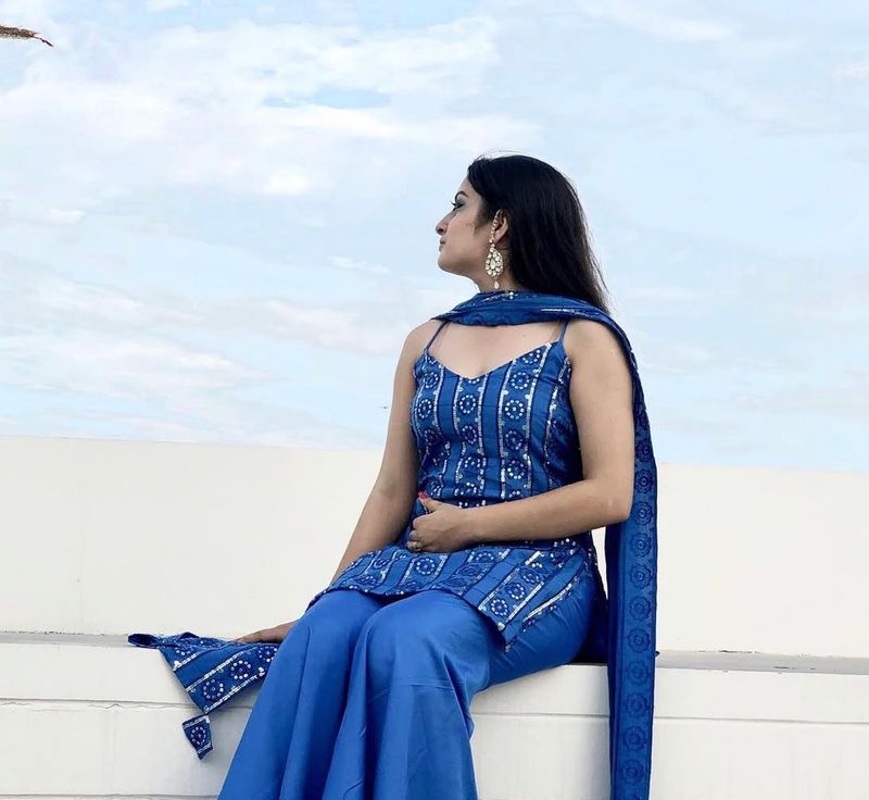 Brand new Designer Embroidered Suit Set Soft Fabri