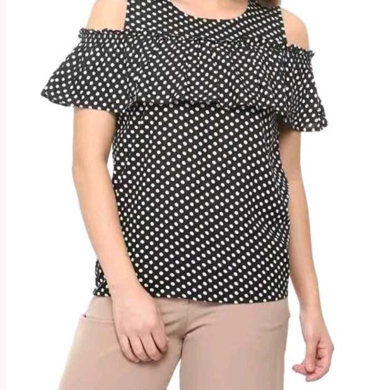Cold Shoulder Top By People