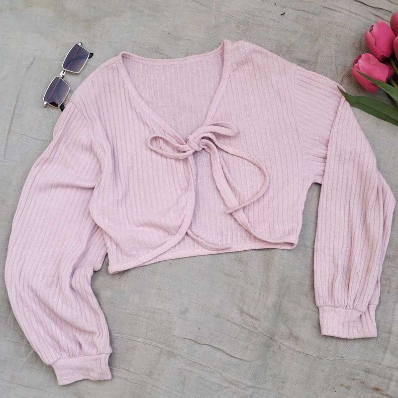 Korean Full Sleeves Shrug/Top