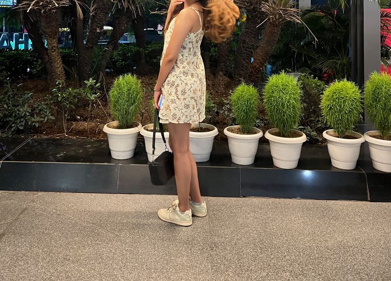 Floral Print Mini Dress