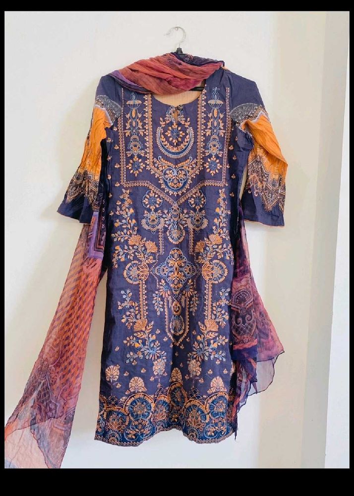 Authentic Pakistani Lawn Suit
