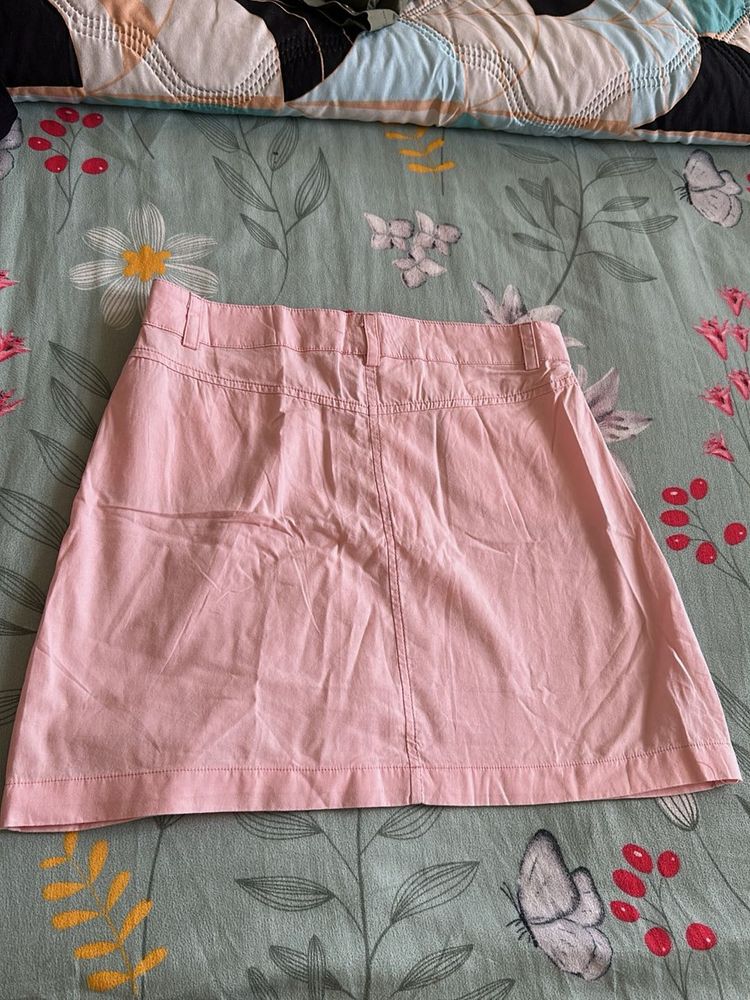 Pink Mini Skirt