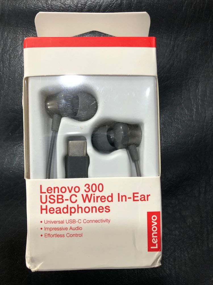 Lenovo 300 USB-C Wired In-Ear Headphones
