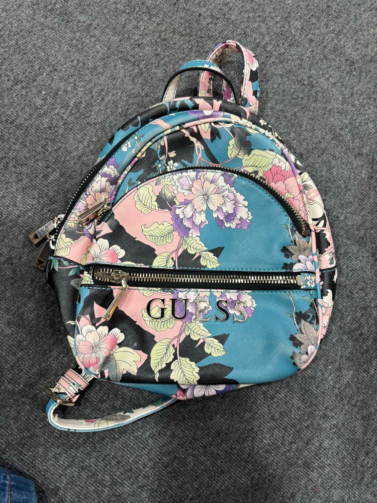 Guess Floral Print Backpack Original