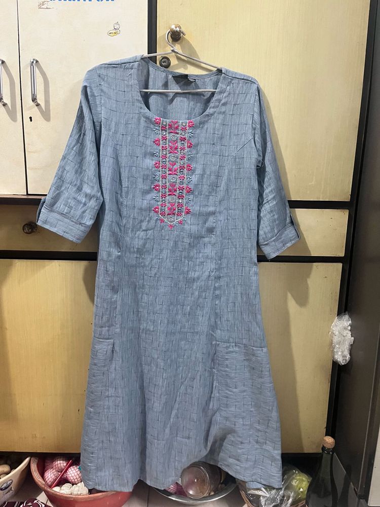 Grey Kurti