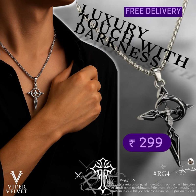 Luxury Touch with Darkness Necklace