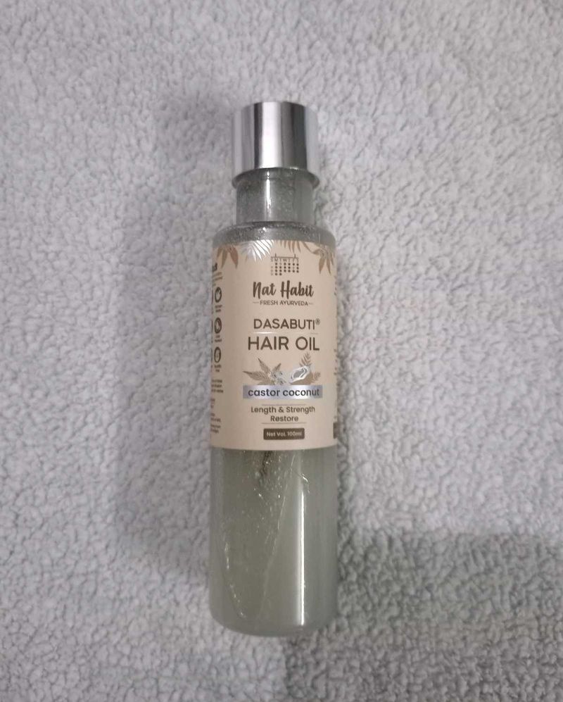 New Nat Habit Hair Oil