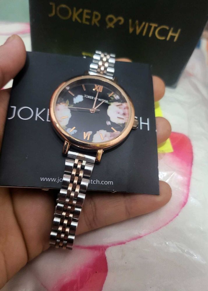 Joker &amp; Witch Floral Watch