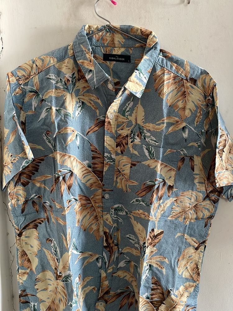 Floral Half Sleeve Shirt